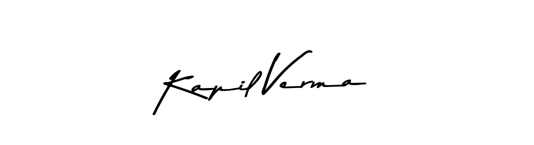 Kapil Verma stylish signature style. Best Handwritten Sign (Asem Kandis PERSONAL USE) for my name. Handwritten Signature Collection Ideas for my name Kapil Verma. Kapil Verma signature style 9 images and pictures png