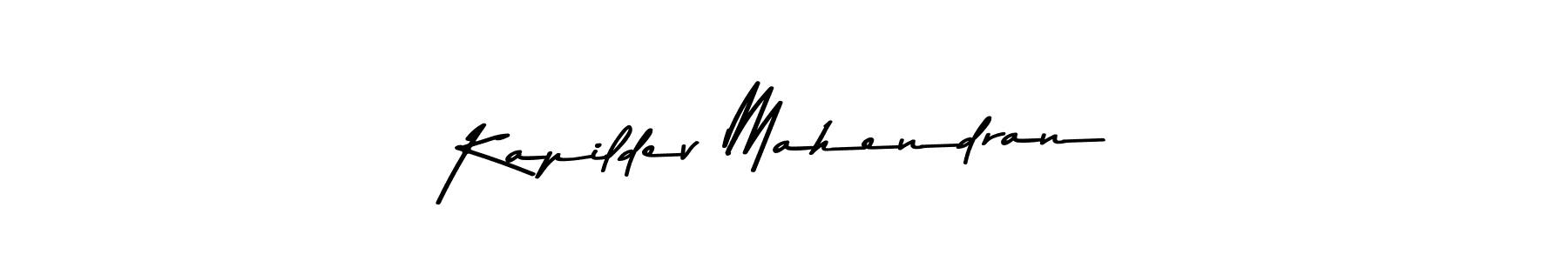 Also we have Kapildev Mahendran name is the best signature style. Create professional handwritten signature collection using Asem Kandis PERSONAL USE autograph style. Kapildev Mahendran signature style 9 images and pictures png