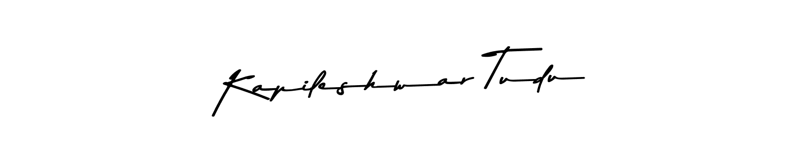 You can use this online signature creator to create a handwritten signature for the name Kapileshwar Tudu. This is the best online autograph maker. Kapileshwar Tudu signature style 9 images and pictures png