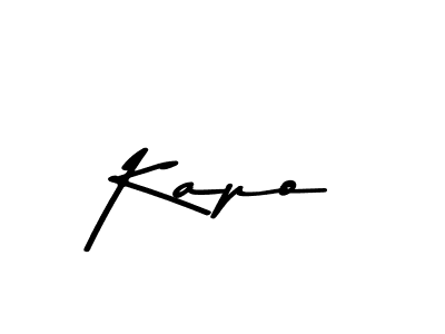 This is the best signature style for the Kapo name. Also you like these signature font (Asem Kandis PERSONAL USE). Mix name signature. Kapo signature style 9 images and pictures png