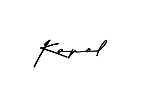 How to make Kapol signature? Asem Kandis PERSONAL USE is a professional autograph style. Create handwritten signature for Kapol name. Kapol signature style 9 images and pictures png