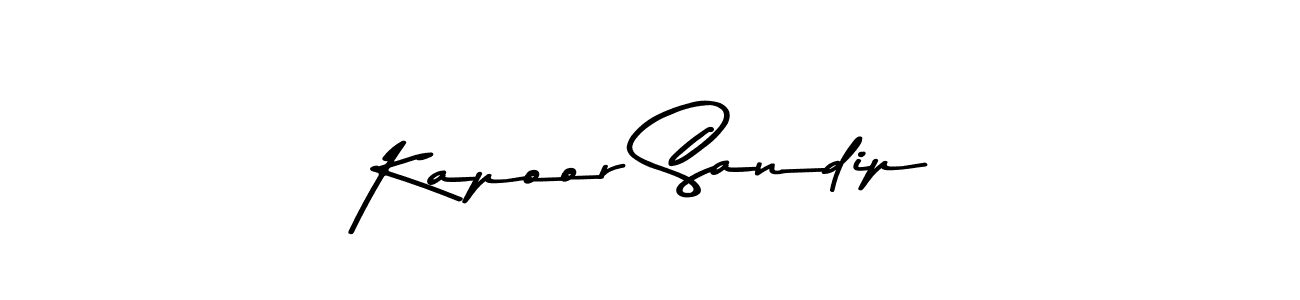 Also You can easily find your signature by using the search form. We will create Kapoor Sandip name handwritten signature images for you free of cost using Asem Kandis PERSONAL USE sign style. Kapoor Sandip signature style 9 images and pictures png