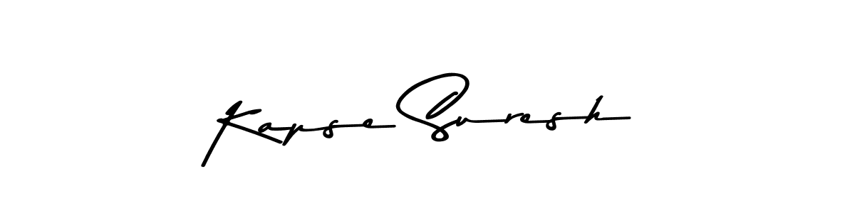 Similarly Asem Kandis PERSONAL USE is the best handwritten signature design. Signature creator online .You can use it as an online autograph creator for name Kapse Suresh. Kapse Suresh signature style 9 images and pictures png