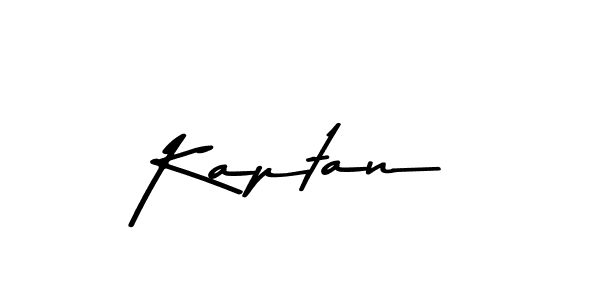 Make a beautiful signature design for name Kaptan. With this signature (Asem Kandis PERSONAL USE) style, you can create a handwritten signature for free. Kaptan signature style 9 images and pictures png