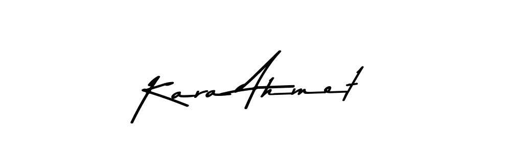 Create a beautiful signature design for name Kara Ahmet. With this signature (Asem Kandis PERSONAL USE) fonts, you can make a handwritten signature for free. Kara Ahmet signature style 9 images and pictures png