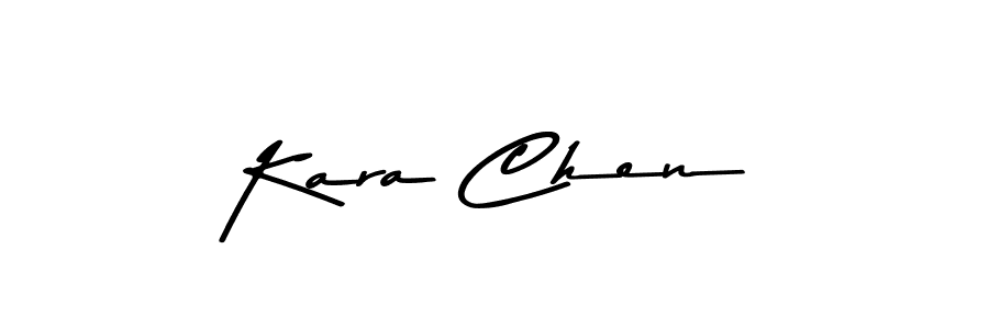 Make a beautiful signature design for name Kara Chen. With this signature (Asem Kandis PERSONAL USE) style, you can create a handwritten signature for free. Kara Chen signature style 9 images and pictures png
