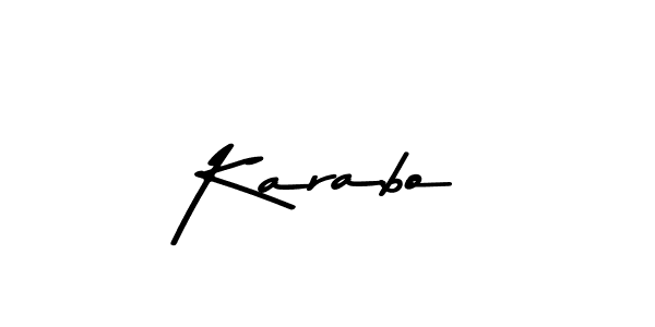 How to make Karabo signature? Asem Kandis PERSONAL USE is a professional autograph style. Create handwritten signature for Karabo name. Karabo signature style 9 images and pictures png