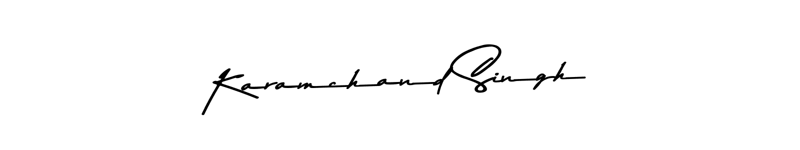 The best way (Asem Kandis PERSONAL USE) to make a short signature is to pick only two or three words in your name. The name Karamchand Singh include a total of six letters. For converting this name. Karamchand Singh signature style 9 images and pictures png