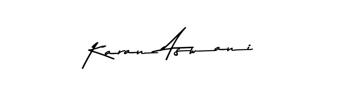 You should practise on your own different ways (Asem Kandis PERSONAL USE) to write your name (Karan Aswani) in signature. don't let someone else do it for you. Karan Aswani signature style 9 images and pictures png