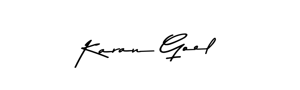 The best way (Asem Kandis PERSONAL USE) to make a short signature is to pick only two or three words in your name. The name Karan Goel include a total of six letters. For converting this name. Karan Goel signature style 9 images and pictures png