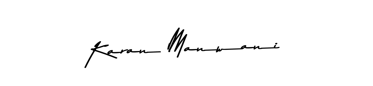 Karan Manwani stylish signature style. Best Handwritten Sign (Asem Kandis PERSONAL USE) for my name. Handwritten Signature Collection Ideas for my name Karan Manwani. Karan Manwani signature style 9 images and pictures png