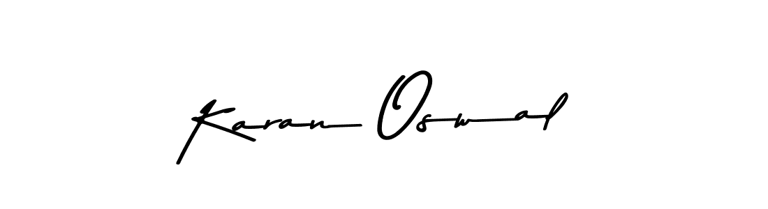 if you are searching for the best signature style for your name Karan Oswal. so please give up your signature search. here we have designed multiple signature styles  using Asem Kandis PERSONAL USE. Karan Oswal signature style 9 images and pictures png