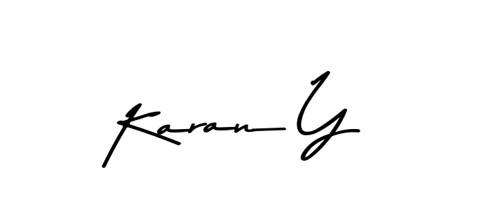 Make a short Karan Y signature style. Manage your documents anywhere anytime using Asem Kandis PERSONAL USE. Create and add eSignatures, submit forms, share and send files easily. Karan Y signature style 9 images and pictures png