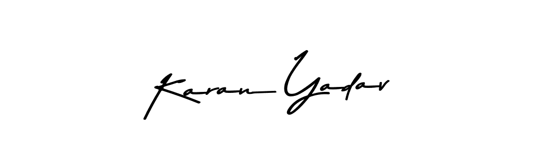 Karan Yadav stylish signature style. Best Handwritten Sign (Asem Kandis PERSONAL USE) for my name. Handwritten Signature Collection Ideas for my name Karan Yadav. Karan Yadav signature style 9 images and pictures png