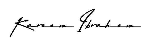 Achieve flawless digital penmanship with Kareem Ibrahem name in Asem Kandis PERSONAL USE font. The perfect tool for creating online signatures. Kareem Ibrahem signature style 9 images and pictures png