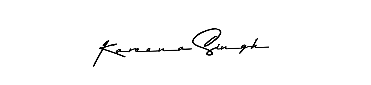 Similarly Asem Kandis PERSONAL USE is the best handwritten signature design. Signature creator online .You can use it as an online autograph creator for name Kareena Singh. Kareena Singh signature style 9 images and pictures png