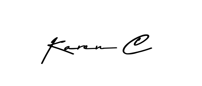 It looks lik you need a new signature style for name Karen C. Design unique handwritten (Asem Kandis PERSONAL USE) signature with our free signature maker in just a few clicks. Karen C signature style 9 images and pictures png