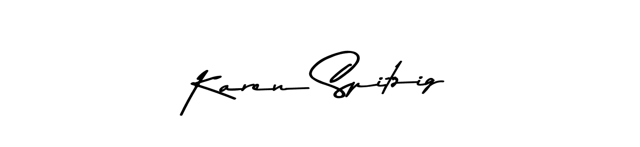 Make a beautiful signature design for name Karen Spitzig. Use this online signature maker to create a handwritten signature for free. Karen Spitzig signature style 9 images and pictures png