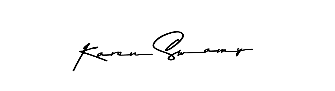 Also You can easily find your signature by using the search form. We will create Karen Swamy name handwritten signature images for you free of cost using Asem Kandis PERSONAL USE sign style. Karen Swamy signature style 9 images and pictures png