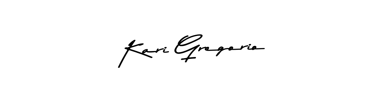 Make a beautiful signature design for name Kari Gregorio. Use this online signature maker to create a handwritten signature for free. Kari Gregorio signature style 9 images and pictures png