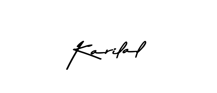 How to Draw Karilal signature style? Asem Kandis PERSONAL USE is a latest design signature styles for name Karilal. Karilal signature style 9 images and pictures png