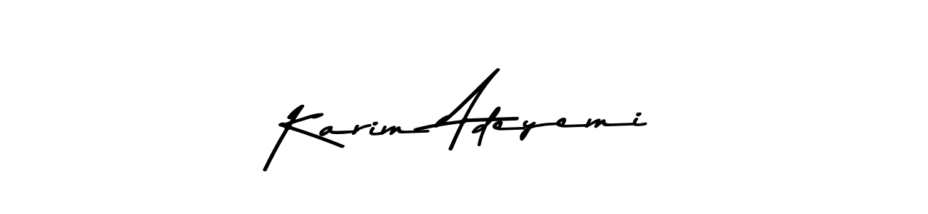 You should practise on your own different ways (Asem Kandis PERSONAL USE) to write your name (Karim Adeyemi) in signature. don't let someone else do it for you. Karim Adeyemi signature style 9 images and pictures png