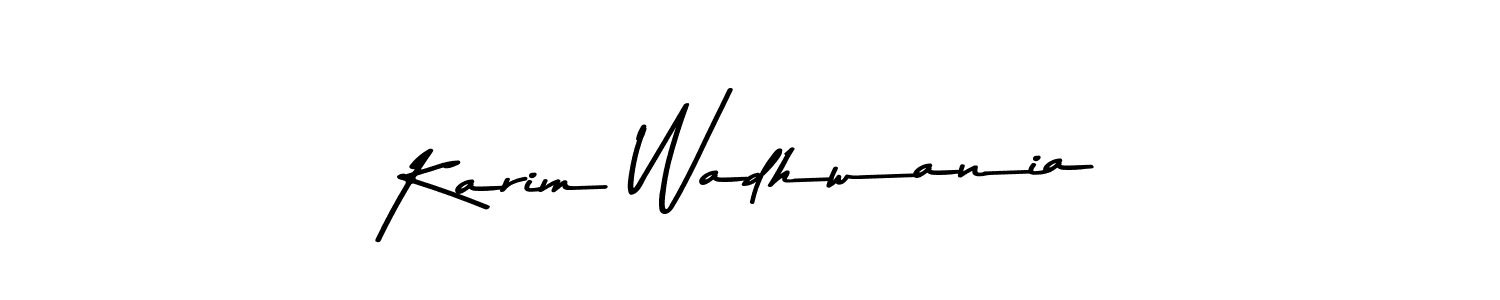 Here are the top 10 professional signature styles for the name Karim Wadhwania. These are the best autograph styles you can use for your name. Karim Wadhwania signature style 9 images and pictures png