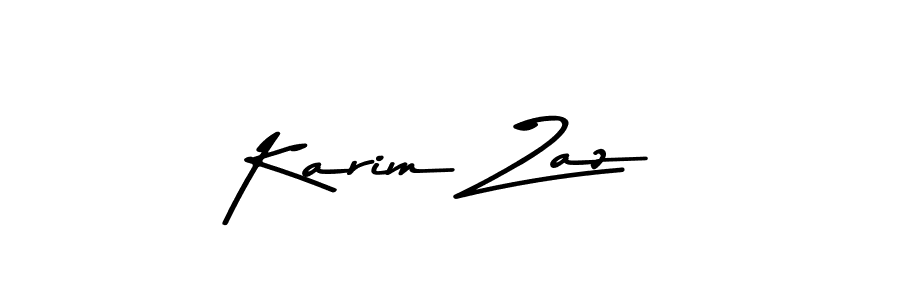 Create a beautiful signature design for name Karim Zaz. With this signature (Asem Kandis PERSONAL USE) fonts, you can make a handwritten signature for free. Karim Zaz signature style 9 images and pictures png