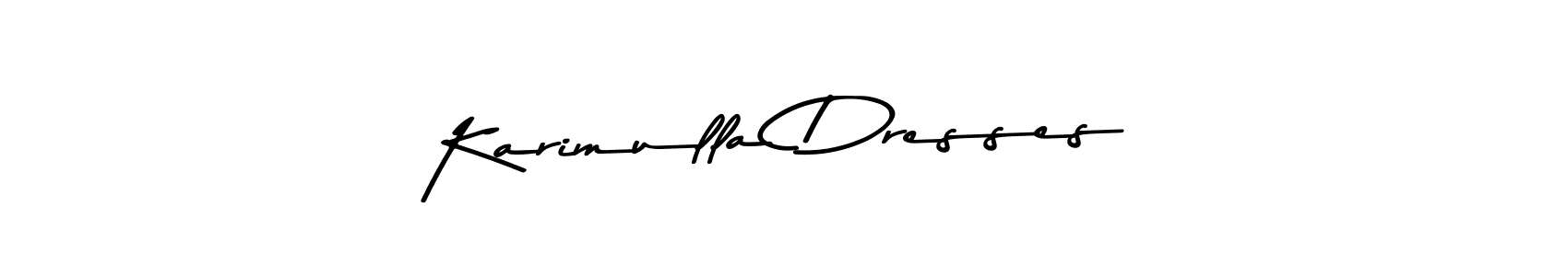 Use a signature maker to create a handwritten signature online. With this signature software, you can design (Asem Kandis PERSONAL USE) your own signature for name Karimulla Dresses. Karimulla Dresses signature style 9 images and pictures png
