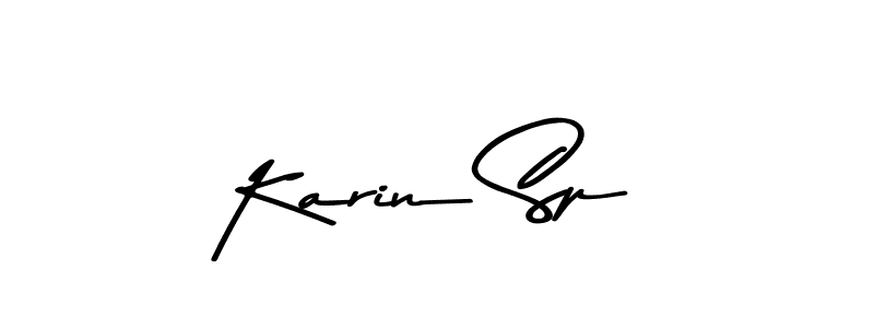 The best way (Asem Kandis PERSONAL USE) to make a short signature is to pick only two or three words in your name. The name Karin Sp include a total of six letters. For converting this name. Karin Sp signature style 9 images and pictures png