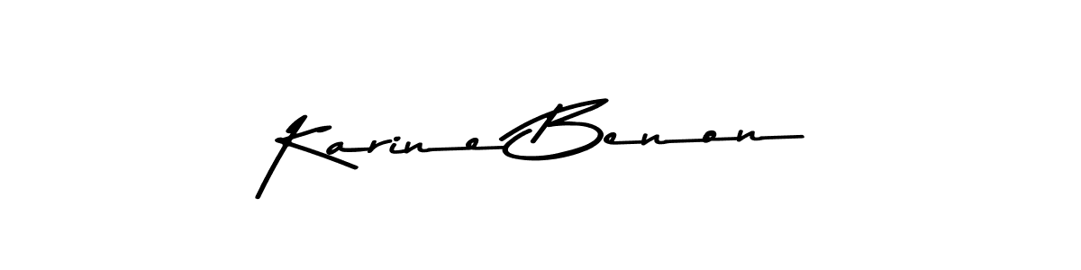 Here are the top 10 professional signature styles for the name Karine Benon. These are the best autograph styles you can use for your name. Karine Benon signature style 9 images and pictures png