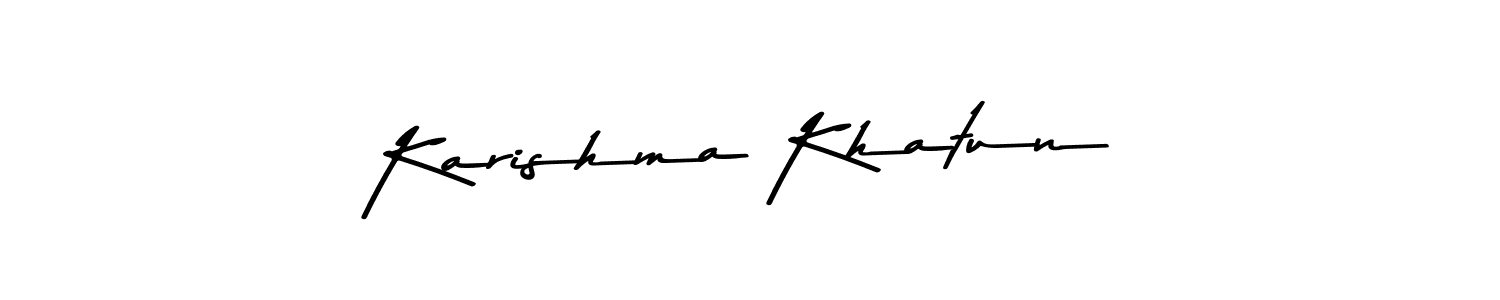 Make a beautiful signature design for name Karishma Khatun. Use this online signature maker to create a handwritten signature for free. Karishma Khatun signature style 9 images and pictures png