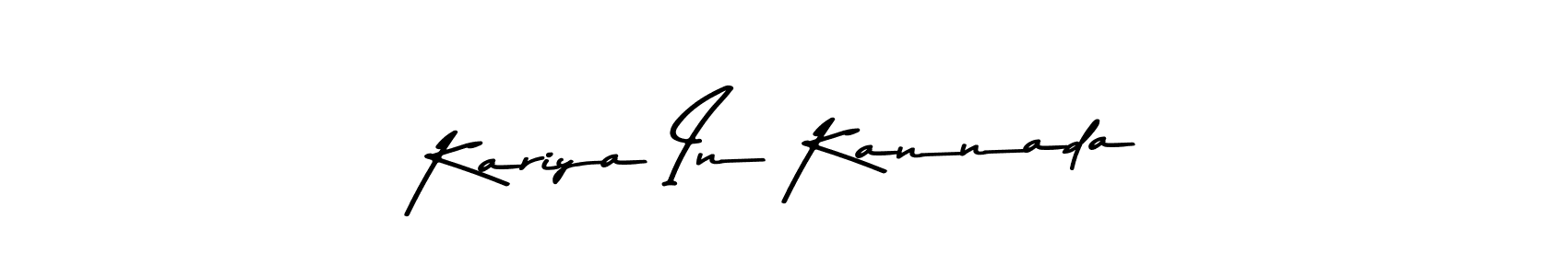 You can use this online signature creator to create a handwritten signature for the name Kariya In Kannada. This is the best online autograph maker. Kariya In Kannada signature style 9 images and pictures png