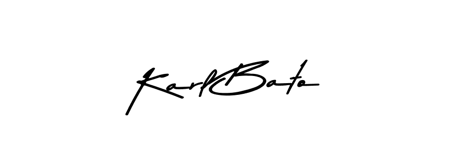 This is the best signature style for the Karl Bato name. Also you like these signature font (Asem Kandis PERSONAL USE). Mix name signature. Karl Bato signature style 9 images and pictures png
