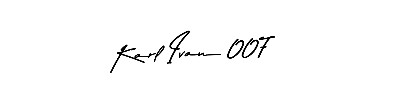 Similarly Asem Kandis PERSONAL USE is the best handwritten signature design. Signature creator online .You can use it as an online autograph creator for name Karl Ivan 007. Karl Ivan 007 signature style 9 images and pictures png