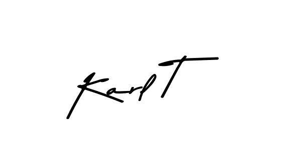 This is the best signature style for the Karl T name. Also you like these signature font (Asem Kandis PERSONAL USE). Mix name signature. Karl T signature style 9 images and pictures png