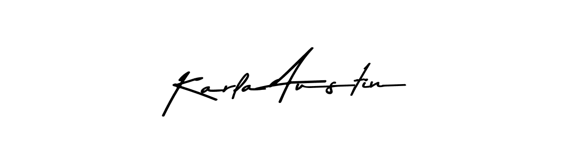 Similarly Asem Kandis PERSONAL USE is the best handwritten signature design. Signature creator online .You can use it as an online autograph creator for name Karla Austin. Karla Austin signature style 9 images and pictures png