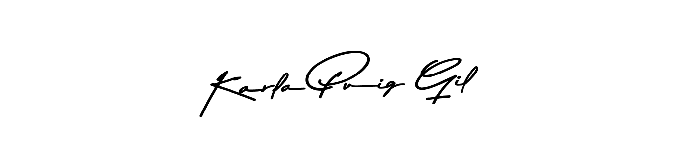 You can use this online signature creator to create a handwritten signature for the name Karla Puig Gil. This is the best online autograph maker. Karla Puig Gil signature style 9 images and pictures png