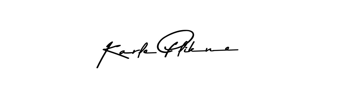 Use a signature maker to create a handwritten signature online. With this signature software, you can design (Asem Kandis PERSONAL USE) your own signature for name Karle Plikne. Karle Plikne signature style 9 images and pictures png