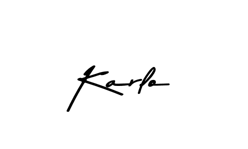 How to Draw Karlo signature style? Asem Kandis PERSONAL USE is a latest design signature styles for name Karlo. Karlo signature style 9 images and pictures png