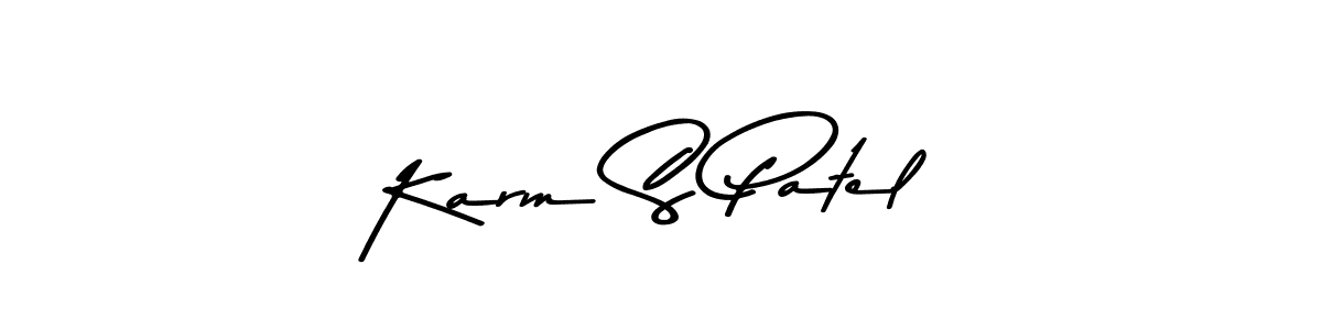 It looks lik you need a new signature style for name Karm S Patel. Design unique handwritten (Asem Kandis PERSONAL USE) signature with our free signature maker in just a few clicks. Karm S Patel signature style 9 images and pictures png