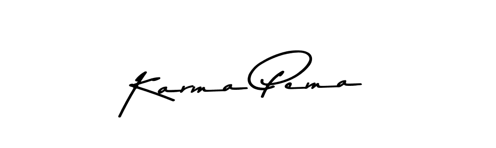 Also You can easily find your signature by using the search form. We will create Karma Pema name handwritten signature images for you free of cost using Asem Kandis PERSONAL USE sign style. Karma Pema signature style 9 images and pictures png