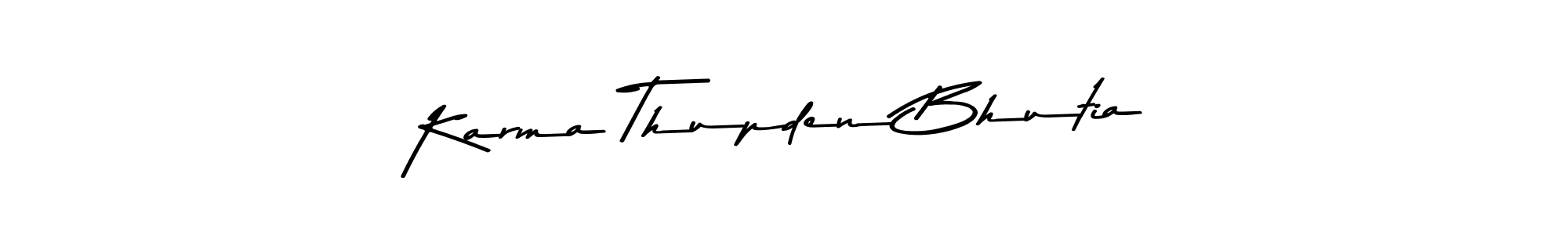 Check out images of Autograph of Karma Thupden Bhutia name. Actor Karma Thupden Bhutia Signature Style. Asem Kandis PERSONAL USE is a professional sign style online. Karma Thupden Bhutia signature style 9 images and pictures png