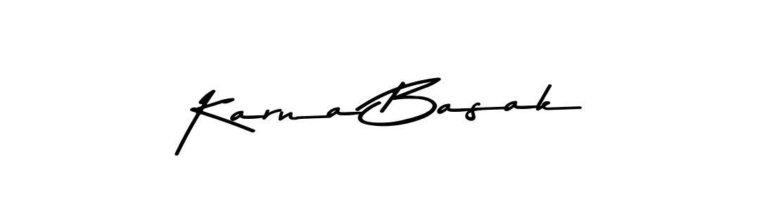 Make a beautiful signature design for name Karna Basak. With this signature (Asem Kandis PERSONAL USE) style, you can create a handwritten signature for free. Karna Basak signature style 9 images and pictures png