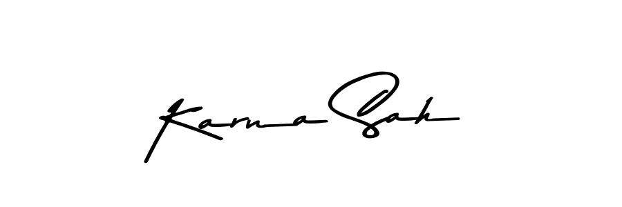 if you are searching for the best signature style for your name Karna Sah. so please give up your signature search. here we have designed multiple signature styles  using Asem Kandis PERSONAL USE. Karna Sah signature style 9 images and pictures png