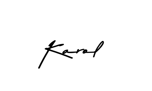 How to make Karol signature? Asem Kandis PERSONAL USE is a professional autograph style. Create handwritten signature for Karol name. Karol signature style 9 images and pictures png