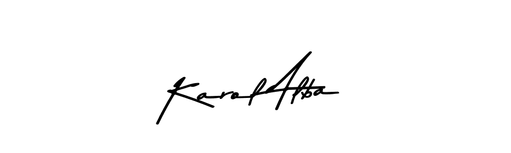 Make a short Karol Alba signature style. Manage your documents anywhere anytime using Asem Kandis PERSONAL USE. Create and add eSignatures, submit forms, share and send files easily. Karol Alba signature style 9 images and pictures png