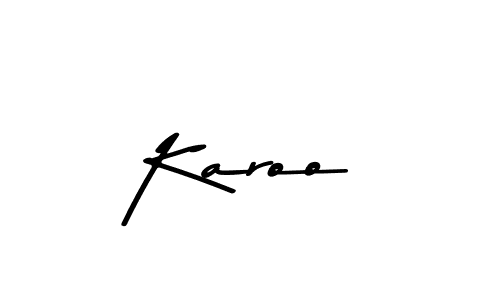 You should practise on your own different ways (Asem Kandis PERSONAL USE) to write your name (Karoo) in signature. don't let someone else do it for you. Karoo signature style 9 images and pictures png