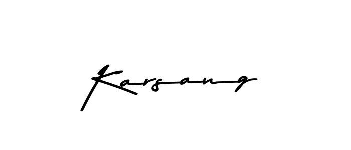 Once you've used our free online signature maker to create your best signature Asem Kandis PERSONAL USE style, it's time to enjoy all of the benefits that Karsang name signing documents. Karsang signature style 9 images and pictures png