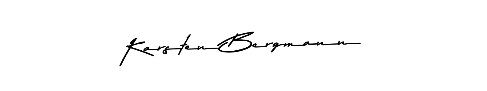 Karsten Bergmann stylish signature style. Best Handwritten Sign (Asem Kandis PERSONAL USE) for my name. Handwritten Signature Collection Ideas for my name Karsten Bergmann. Karsten Bergmann signature style 9 images and pictures png